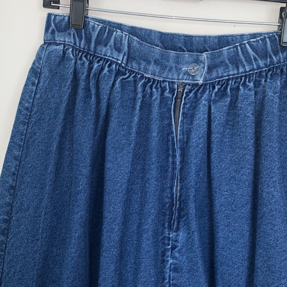 Vintage 70’s Rockmount Ranch Wear Denim Western Skirt - Picture 5 of 7